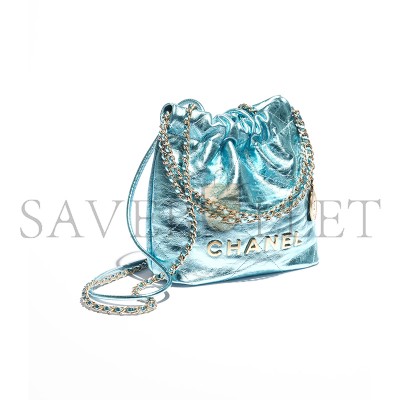 CHANEL 22 MINI HANDBAG AS3980 (20*19*6cm)